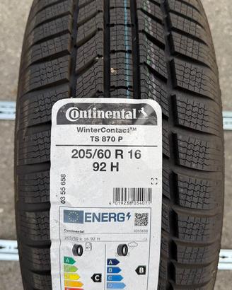 Treno gomme invernali 205/60r16