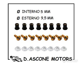 VITI ORO 8 GOMMINI AD ESPANSIONE CARENE ø 5/9,5