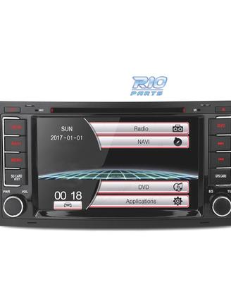RADIO NAVIGATORE 7" PER VOLKSWAGEN VW TOUAREG T5 