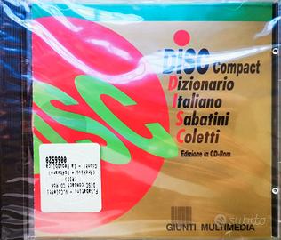 CD-ROM DIZIONARIO ITALIANO SABATINI COLETTI GIUNTI