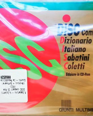 CD-ROM DIZIONARIO ITALIANO SABATINI COLETTI GIUNTI