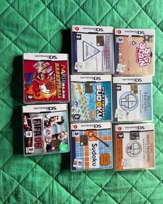 8 giochi originali  per ds