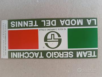 anniversario adesivo vintage anni 70 tacchini 