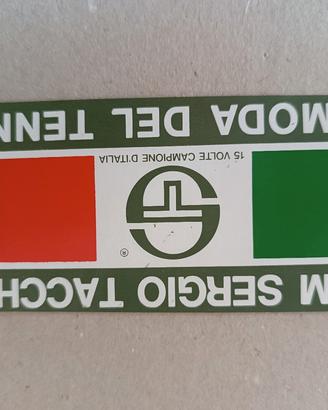 anniversario adesivo vintage anni 70 tacchini 