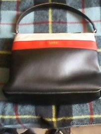 CARPISA 2 borse: a)VeraPelle b)shop pieghevole+Reg