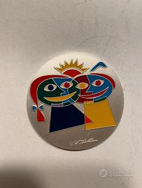 Medaglia - Ugo Nespolo - Colori del futuro