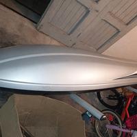 Box da tetto Skoda originale + barre portatutto 