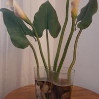 vaso cristallo con calle 