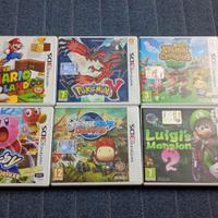 Lotto giochi Nintendo 3DS Pokémon Y super mario