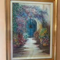 Qadro SONIA ROSSI  - Giardini di Capri - 1990