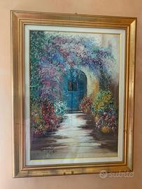 Qadro SONIA ROSSI  - Giardini di Capri - 1990