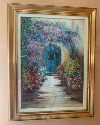 Qadro SONIA ROSSI  - Giardini di Capri - 1990
