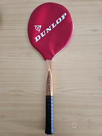 racchetta in legno vintage Dunlop maxply Mcenroe 