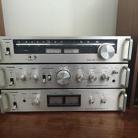 TOSHIBA TRIS DI APPARECCHI HI-FI VINTAGE PERFETTI