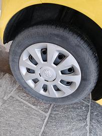 Cerchi acciaio R14 con 4 gomme m+s 2020. up/citigo