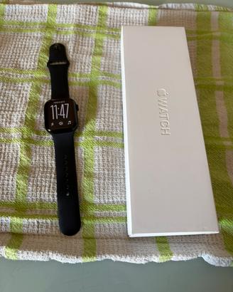 Apple watch 11 gps 42 mm colore mezzanotte