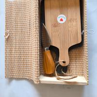 Idea R egalo Mini taglieri e coltello grana