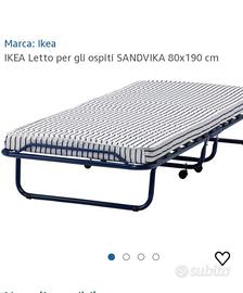 Brandina con materasso