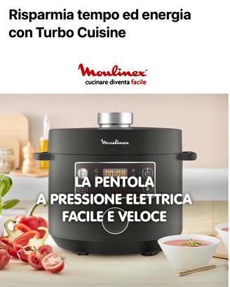 Moulinex Multicooker Turbo Cuisine - Pari al nuovo