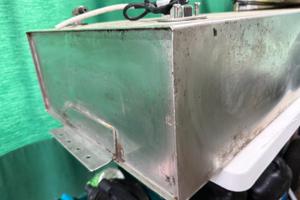 Serbatoio benzina acciaio inox 100l