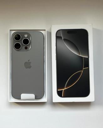 iPhone 16 pro 256 GB Titanio Naturale - NUOVO