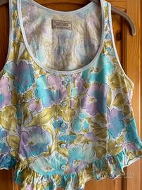 Canotta corta vintage Benetton