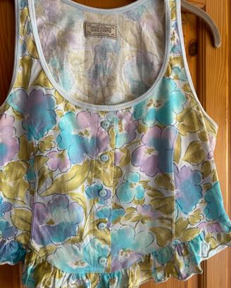 Canotta corta vintage Benetton
