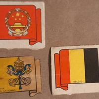 EDIZIONI MIRA - OCCHI SUL MONDO - 3 RARE BANDIERE