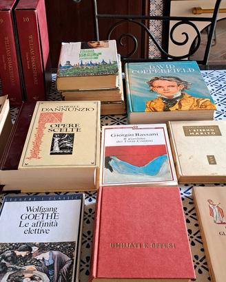Libri Verga Goethe Brecht Dostoevskij etc
