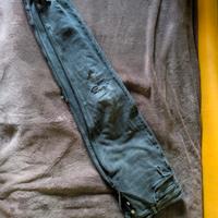 jeans Strappati neri Zara uomo taglia 42