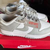 Nike dunk grey fog/white