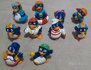 sorpresine ovetti kinder pinguini 9 pezzi 