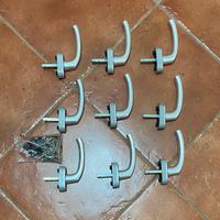 Maniglie Cromo satinato per finestre in PVC