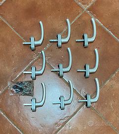 Maniglie Cromo satinato per finestre in PVC