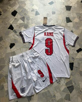 Kit Inghilterra Maglia e Pants Kane 9 mondiali M/L