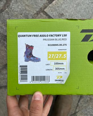 Scarpone sci alpinismo - Quantum Free 130 (nuovo)