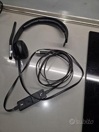 CUFFIA LOGITECH CON MICROFONO H650E MONOAURALE