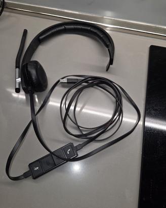 CUFFIA LOGITECH CON MICROFONO H650E MONOAURALE