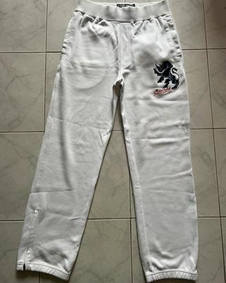 Pantaloni tuta bianchi Ecko Unltd baggy