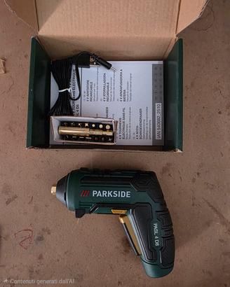 Parkside avvitatore a batteria limited edition