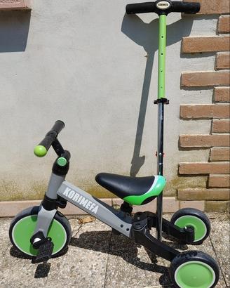 KORIMEFA 4 IN 1 Triciclo Bambini