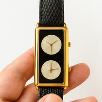 Orologio da polso Dual Time quadrante doppio