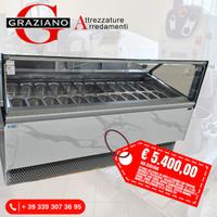 VETRINA GELATERIA 24 gusti ISA MILLENNIUM usata