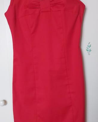 Tubino rosso  Tg. S come nuovo