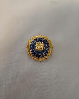 Spilla tenente "City of New York Police"
