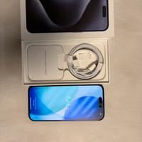 Iphone 15 pro 128gb  titanio blu