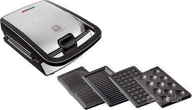 Piastra Grill Elettrica Tefal SW854D16 Nero 700 W