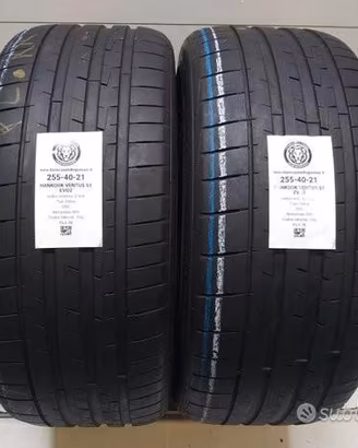 2 gomme 255 40 21 hankook a21668