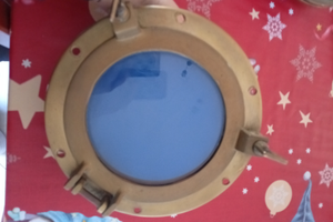 Oblò nautico in ottone