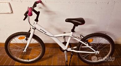 Btwin 20” bambina bianca